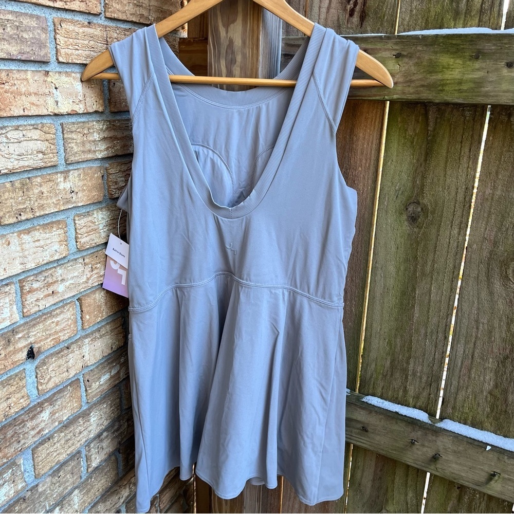 Women's Game Day High Neck Low Back Active Dress - JoyLab Gray XL NWT - Picture 5 of 5